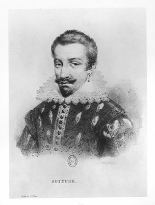 Anne, Herzog von Joyeuse von Henri Villain Kunstdruck